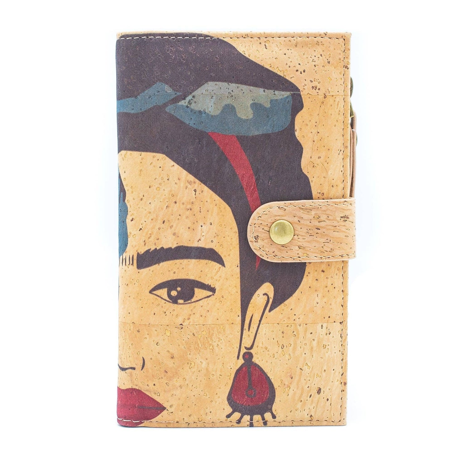 Frida Kahlo Art Cork Wallet