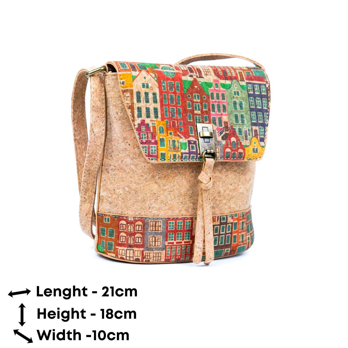 Natural Cork Women's Crossbody Bag