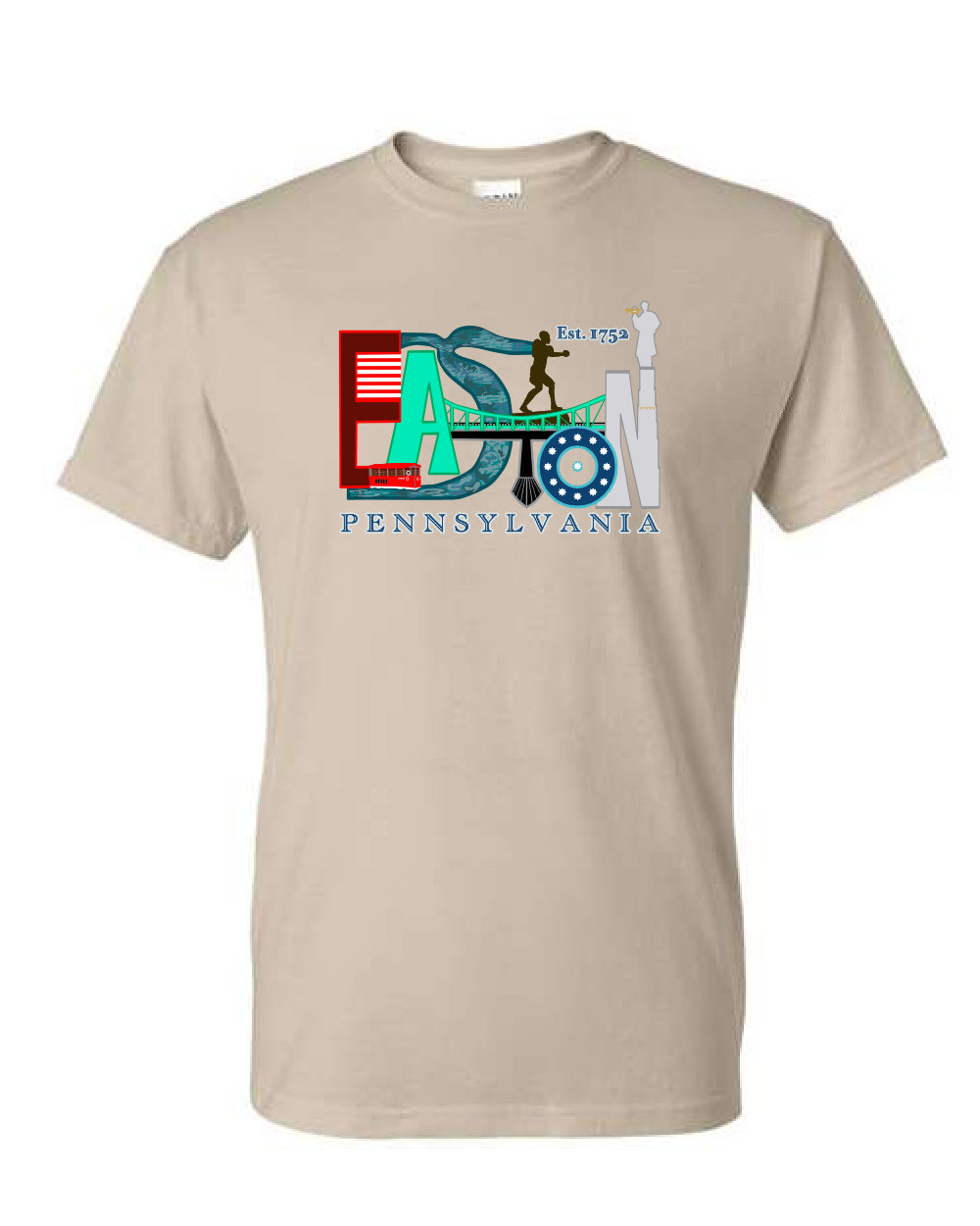 Discover Easton Sand Tan Tee