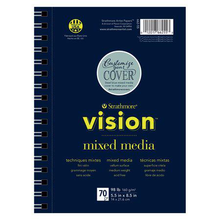 Strathmore Vision Mixed Media Paper Pads -98Lb
