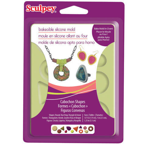 Sculpey Bakeable Cabochon Mold - Silicon