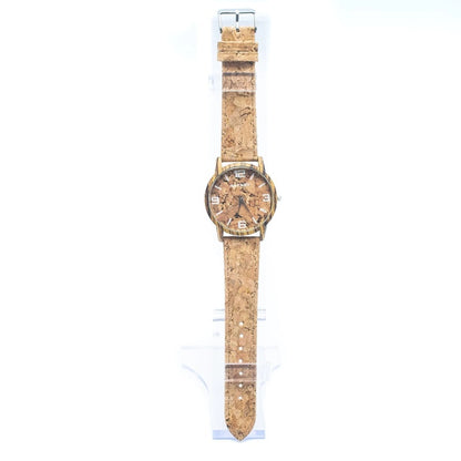 Natural cork unisex cork watch