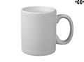 Swirly-Trimmed Mug Bisqueware
