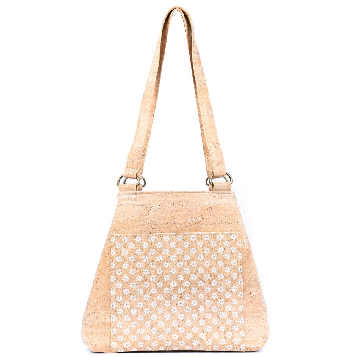 Cork Women's Tote Bag with Front Pocket