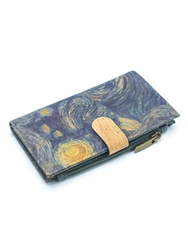 Snap Closure Cork Wallet