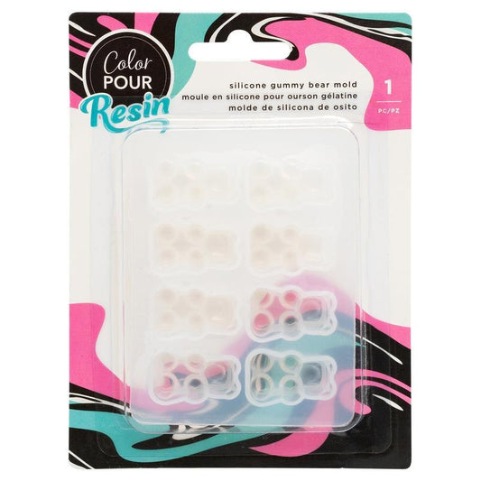 American Crafts Color Pour Resin Mold Gummy Bear