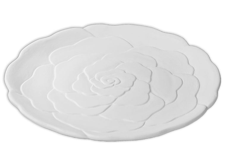 Rose Dish Bisqueware