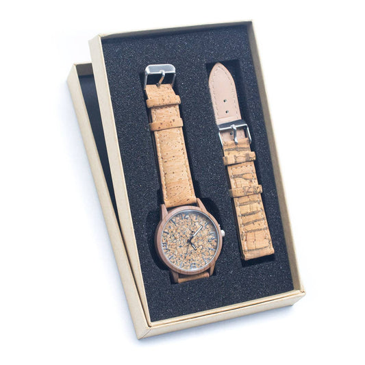 Cork unisex Watch