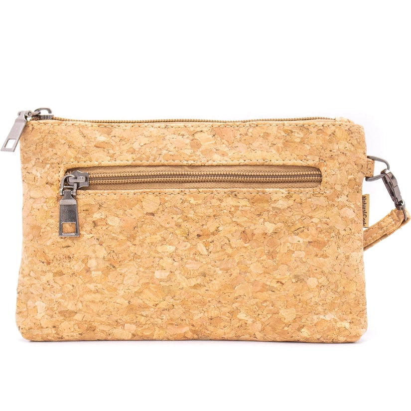 Natural Cork With Pattern Envelope Purse - MBC