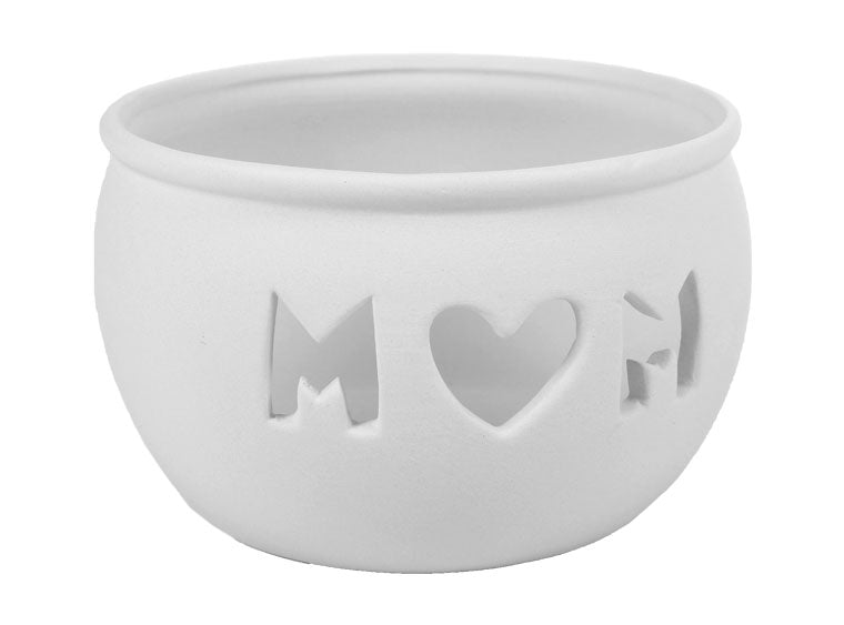 Mom Yarn Bowl Bisqueware