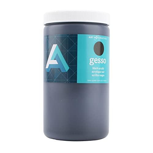 Art Alternatives Black Acrylic Gesso 32OZ