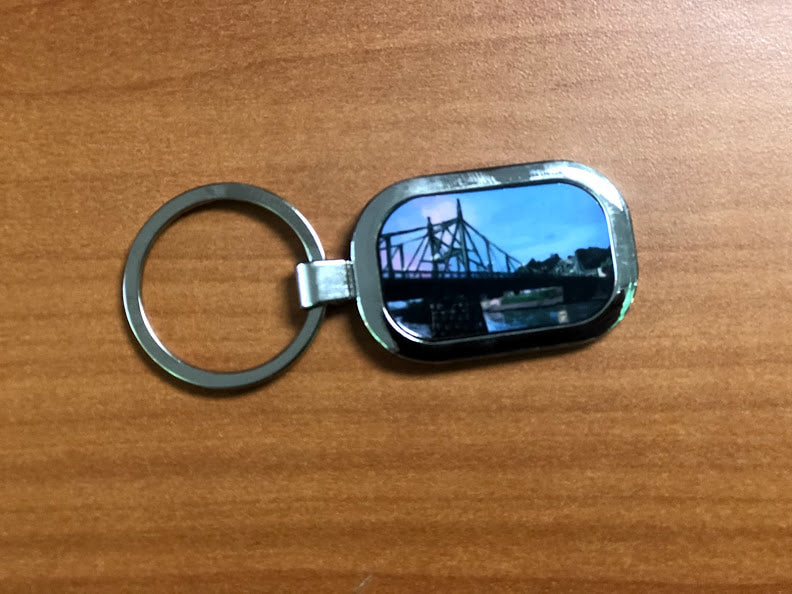 Easton Free Bridge Silver Keychain