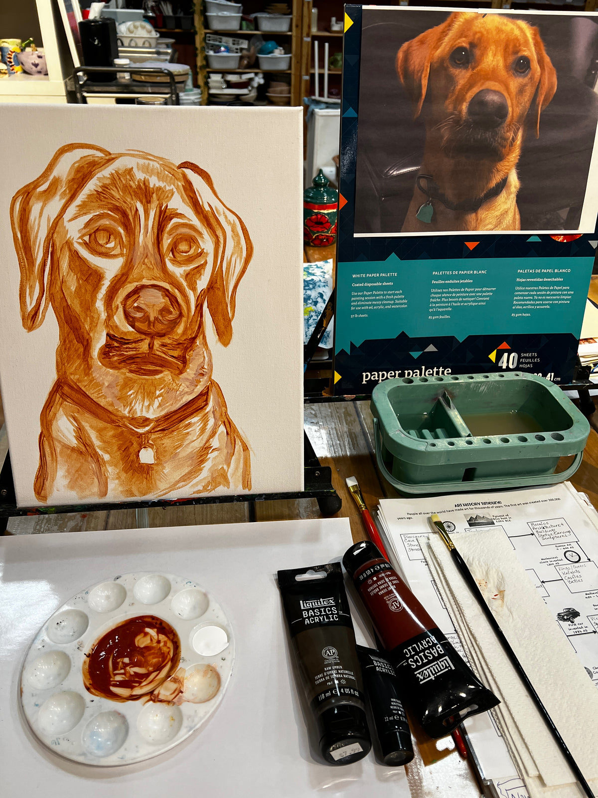 Canvas Paint Nite Workshop