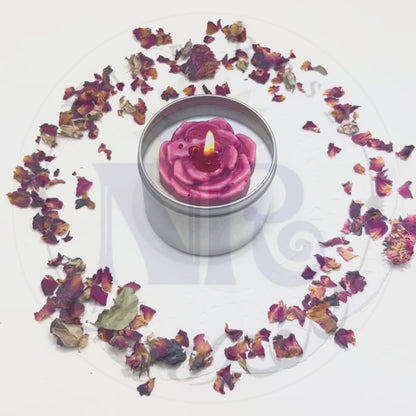 Vanilla Rose - Specialty Tin Candle